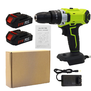 21V Lithium Electric Drill 3 In 1 Reversible Keyless Chuck For DIY Metal Drilling And Screw Tightening - Product Image 1
