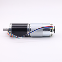 Moteur CC à aimant permanent ASLONG PG42-775B 24V 775 avec boîte de vitesses planétaire et encodeur, couple élevé, 42 mm, pour ventilateur d'appareil ménager et télécommande