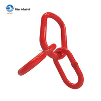 HIDEA G80 Super Alliage d'acier trempé et martelé, plastifié en poudre, Magnaflux, pour détection de fissures, assemblage de maillon maître avec plat