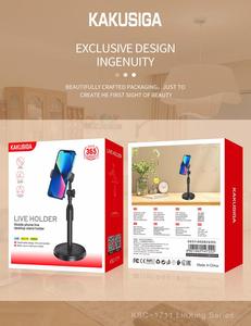 Nuevas llegadas 2025 Soporte retráctil para teléfono celular Soportes de transmisión en vivo de escritorio Soportes de escritorio Soporte de escritorio con ajuste de 270 ° - Product Image 6