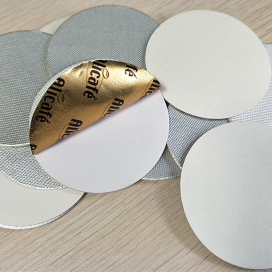 Aluminum Foil with Paperboard Backing Induction Seal for Glass Bottle