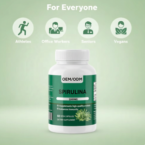 Cápsulas de Espirulina, Extracto de Espirulina Orgánico Natural, Superalimento, Suplemento Dietético para el Apoyo Inmunológico - Product Image 2