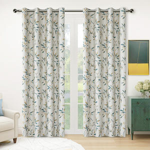 Para <span class=keywords><strong>Amazon</strong></span> Cross-Border Temu Xiyin se especializa en coloridas cortinas de diseño de vid estilo Pastoral para sala de estar <span class=keywords><strong>dormitorio</strong></span> - Product Image 1