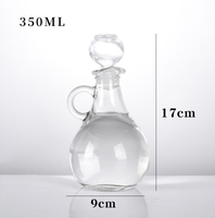 100ml 150ml Bouteille en verre d'huile de qualité alimentaire avec bec verseur Bouteille d'huile de table Sauce soja vinaigre verre olive avec couvercle en liège