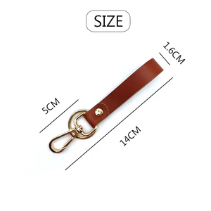 Sẵn Sàng Để Tàu Bán Buôn Sang Trọng Cao Cấp Keychain Da Thật Móc Chìa Khóa Điên Ngựa Da Xe Đẹp Móc Chìa Khóa Chủ - Product Image 2