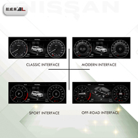 Precio al por mayor: Medidor de velocidad digital LCD con cableado para Nissan Patrol Y62 08-22, compatible con Linux, RHD y LHD, con odómetro.