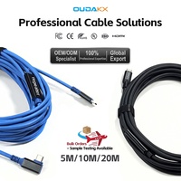 Cable de Extensión USB Tipo C con Repetidor de Señal, Amplificador de Datos, Largo Alcance, con Certificación CE, FCC y RoHS, para Pruebas de Muestras al por Mayor