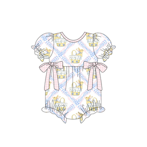 Preorder personalizzato OEM bambino manica corta per bambine primavera Easter St Patrick Day vacanze fiocchi di moda Boutique - Product Image 6