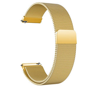 <span class=keywords><strong>Bracelet</strong></span> magnétique à boucle milanaise de qualité supérieure Bracelets de montre en acier inoxydable de couleur noire pour <span class=keywords><strong>bracelet</strong></span> de montre intelligente 42mm <span class=keywords><strong>44mm</strong></span> - Product Image 2