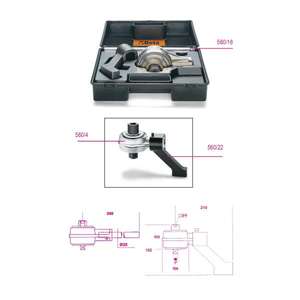 BETA - 005600042 Multiplicateur de couple pour le serrage à droite et à gauche et accessoires avec rapport 5:1 avec pied de réaction - Product Image 1