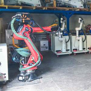 Bras robotisé de soudage 6 axes en gros, bras robotique automatique articulé de 1500 mm pour usine de fabrication, robot 6 axes - Product Image 1