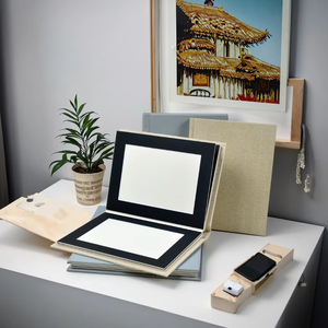 4x6 5x7 8x10 8x12 11x14 Opaco Antiscivolo in <span class=keywords><strong>Album</strong></span> di Foto con Copertura In Pelle o Tessuto - Product Image 6