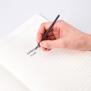 Deli S208 Neutral Pen Refills 0.5mm Black Quick Dry All Needle Tube For Office School Writing - Product Image 3