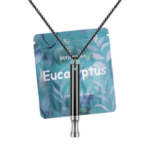 Desintoxicación <span class=keywords><strong>de</strong></span> tabaco Mini You Mint Best Whistle Path Aid Quick Quitar fumar producto herramientas Stop Relief Anti Smoking Stick Air Necklace - Product Image 2