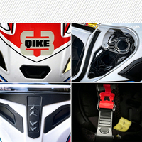 Casque de moto modulaire personnalisé tout-en-un |   Casque intégral à double lentille relevable |   Aileron aérodynamique prêt pour la production OEM ODM