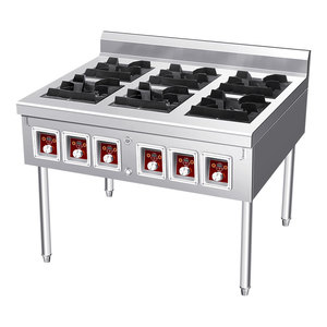 <span class=keywords><strong>Estufa</strong></span> Comercial Electromecánica de 4 Quemadores para Ollas de Barro - Equipada con Ventilador, Compatible con Aceite Vegetal/<span class=keywords><strong>Parafina</strong></span> Líquida - Product Image 1