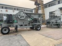 Concasseur de minerai de 80 à 100 tonnes par heure, concasseur à mâchoires robuste, machinerie minière