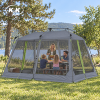 Tente de camping instantanée Kawagebo Kamp (KK) résistante aux UV 12' x 10' pour famille, idéale pour l'extérieur - Fournisseur personnalisé