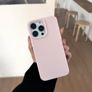 Coque en silicone souple de couleur unie, simple et adaptée à l'iPhone 17 Pro, protection intégrale antichoc - Product Image 5