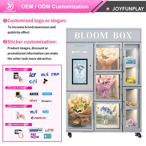Distributeurs automatiques de fleurs réfrigérés JFP à retour sur investissement rapide, avec système de surveillance à distance <span class=keywords><strong>et</strong></span> contrôle de l'humidité - Product Image 4