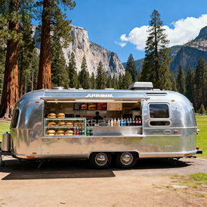 2025 Complete <b>Bbq</b> <b>Grill</b> Trailer <b>With</b> Fridge Fryer <b>Gas</b> Food Truck Caravan Kitchen - Product Image 2