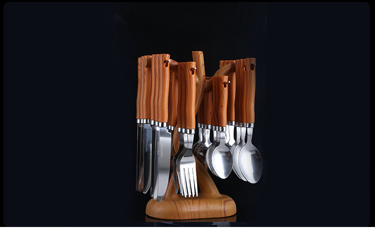 Ensemble marron 24 pièces