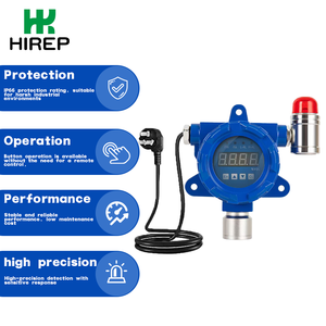 HIREP Tela Digital O2 0-25% Vol Analisador De Gás Fixo Concentração De Oxigênio Fonte De Alimentação Fixa Detecção De Gás - Product Image 1