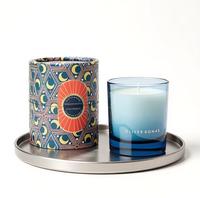 Bocaux en verre givrés personnalisés pour bougies parfumées, contenants vides de 8oz, 7oz, 10oz, 14oz, 15oz avec couvercle et emballage en boîtes