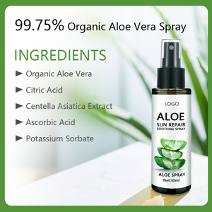 Spray de Suero de Aloe Vera Vegano Orgánico de Marca Privada, Calmante, Refrescante, con Extracto de Aloe Vera para el Cuidado Facial - Product Image 6