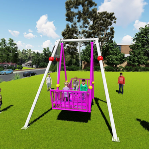 Un Pequeño Barco Pirata en un Parque que No Requiere Electricidad y es un Atracción sin Motor para Adultos y Niños - Product Image 3
