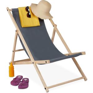 Silla Plegable de Diseño Moderno, Silla de Madera de Haya Ajustable Estilo Luna, Ideal para Playa, Campamentos, Picnics al Aire Libre - Product Image 3