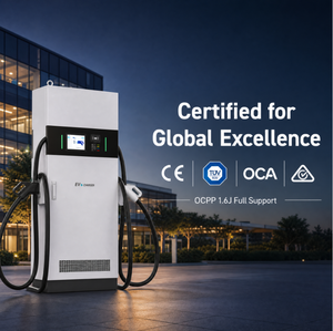 Station de recharge rapide <span class=keywords><strong>TELD</strong></span> 120 kW DC, chargeur rapide CCS2, station de recharge pour véhicules électriques commerciaux - Product Image 2
