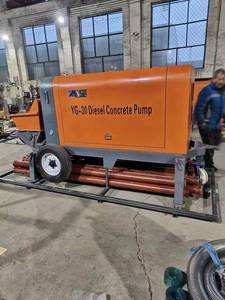 Bomba de Concreto Móvil Autopropulsada de Alta Potencia, Productividad de 60M³/H, Transporte Vertical de 50m, Horizontal de 150m para Construcción - Product Image 1
