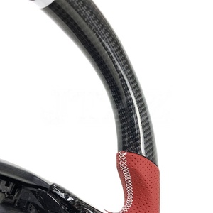 Volante de Fibra de Carbono Real a <span class=keywords><strong>Precio</strong></span> de <span class=keywords><strong>F</strong></span>ábrica para <span class=keywords><strong>Lexus</strong></span> <span class=keywords><strong>RX</strong></span> ES RCF NX CT200 <span class=keywords><strong>350</strong></span> GS, Volante Deportivo con Base Plana - Product Image 6