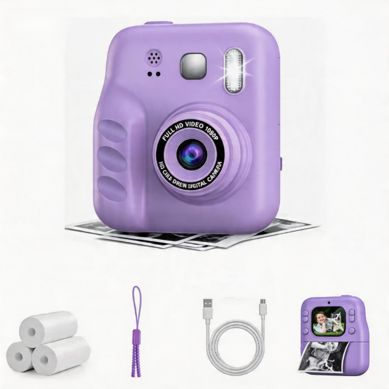 Papier violet + N/B *3 rouleaux