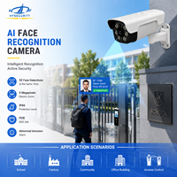 Cámara IP Inteligente con IA HFSecurity X40Y, Reconocimiento Facial, Enfoque Automático, Detección de 32 Rostros, IR/WIFI, P66, Reconocimiento Facial para Exteriores