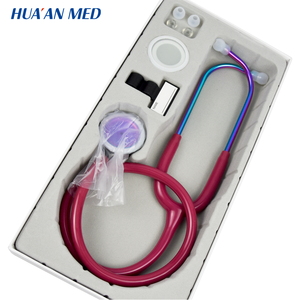 Профессиональные аксессуары для врачей HUAAN Rainbow Lit tmann, стетоскоп с двойной головкой и идентификационной меткой - Product Image 4