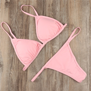 2021 модное популярное экстремальное сексуальное пляжное Нижнее белье Шорты для девушек Мини Микро Бикини Сексуальное белье - Product Image 5