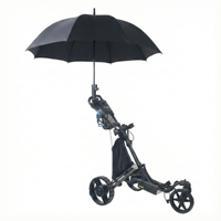 Voiturette de golf électrique à 3 roues avec frein de stationnement électronique, télécommande, arrêt automatique, assistance à la vitesse en descente, batterie 36V et gyroscope
