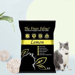 Litière écologique pour chat tofu 6L et 24L soja biodégradable hypoallergénique non toxique jetable Original pour chats - Product Image 1