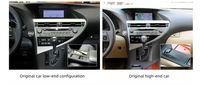 Radio Android 15 de 10.25 Pulgadas con Pantalla Táctil para Auto, Carplay, Chip Qualcomm Snapdragon para Lexus RX270 RX300 RX450 2009-2015