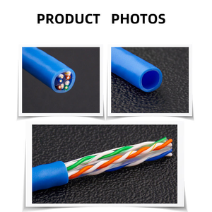 DENIXI Factory Custom <span class=keywords><strong>15M</strong></span> Cable de comunicación Conector RJ45 <span class=keywords><strong>CAT6</strong></span> CAT6A Cable de red Ethernet para uso en interiores - Product Image 3