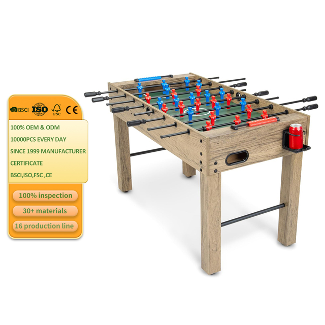 Wooden Tabletop Billiard Game Game Tabletop Competition Game Room Size Foosball Table