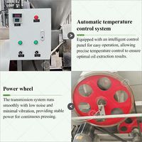 Sojapers, kokosoliepers, sojaboonpers, extractie-apparaat voor palmolie, baobabzaadpers, mosterdolie-expeller