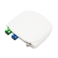 Récepteur optique passif mini HZY-R019PWD avec WDM FTTH CATV, sans alimentation, sans consommation d'énergie, connecteur SC APC