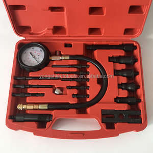 Fabriek Verkoop TU-15B Universele Diesel Cilinder Druk Test Kit Auto Motor Analyzer <span class=keywords><strong>Tester</strong></span> Gereedschapskit Met Allerlei Adapters - Product Image 6
