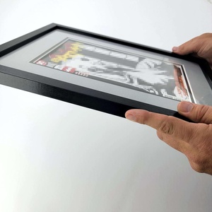 Wholesale Modern Premium Clear Wooden Anti-Rust <b>Floating</b> Shelf Hanging Wall Comic Book Frame for Collectors Display - Product Image 5