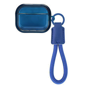 เหมาะสำหรับเคสป้องกันหูฟังแอปเปิ้ลแอร์พอดโปร 3 กรอบสีทึบโปร่งใส เคสหูฟังแบบนุ่มป้องกันการตกกระแทกแบบเต็มรูปแบบ - Product Image 5