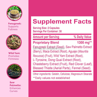 Haute Qualité Aguaje et Maca Capsules Pilules Big Booty Hip BBL Capsules Courbes Naturelles Femmes