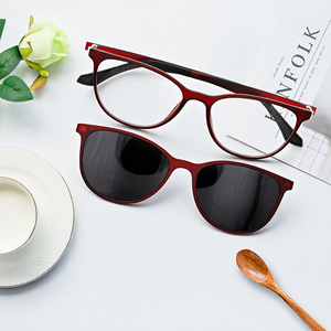 <span class=keywords><strong>Gafas</strong></span> <span class=keywords><strong>de</strong></span> sol con clip magnético <span class=keywords><strong>de</strong></span> <span class=keywords><strong>seguridad</strong></span> para la protección ocular, <span class=keywords><strong>lentes</strong></span> graduadas convertibles para interiores y exteriores - Product Image 1